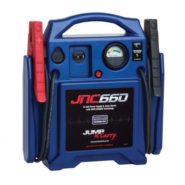 Clore Automotive Jump-N-Carry 1700A 12 Volt Jump Starter with Power Supply