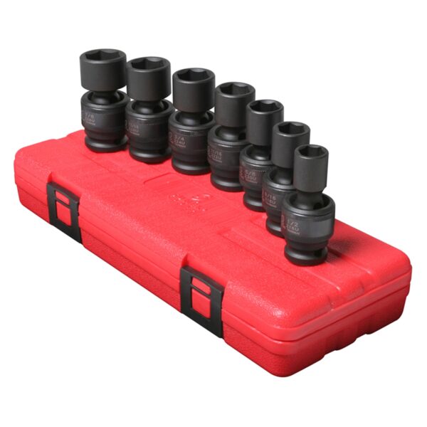 SOCKET SET IMPACT 1/2IN. DRIVE 7 PC UNIV STD SAE